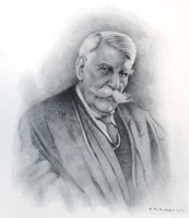 Oliver Wendall Holmes by E.A. Burbank